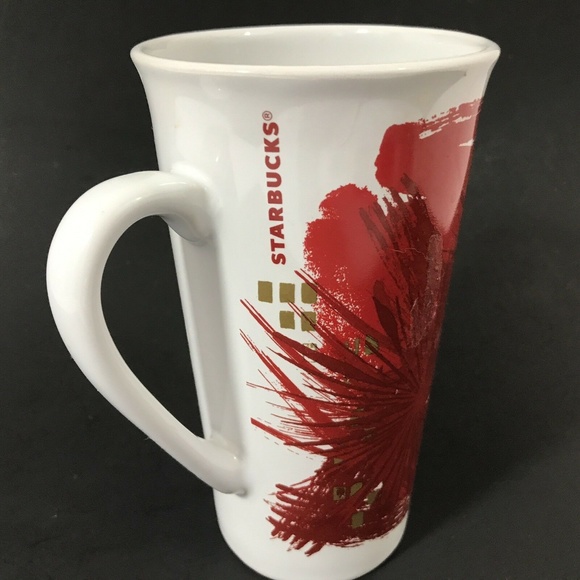 Starbucks Other - Starbucks Christmas HOLIDAY Mug 2014 Tall 12oz Red